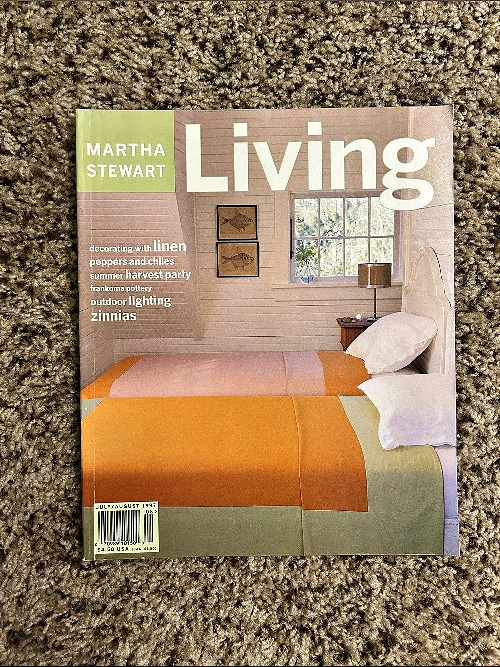 Martha Stewart Living Magazine July/August 1997, Number 51